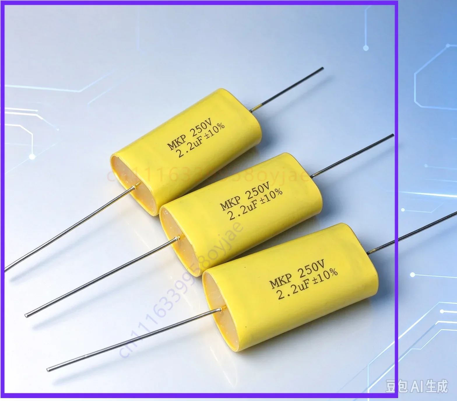 Selected for EACO MKP 2.2uF 250V Audio Film Capacitor  30pcs