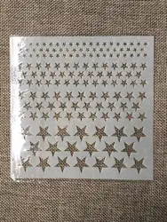 13cm Stars DIY Layering Stencils Wall Painting Scrapbook Coloring Embossing Album Decorative Template