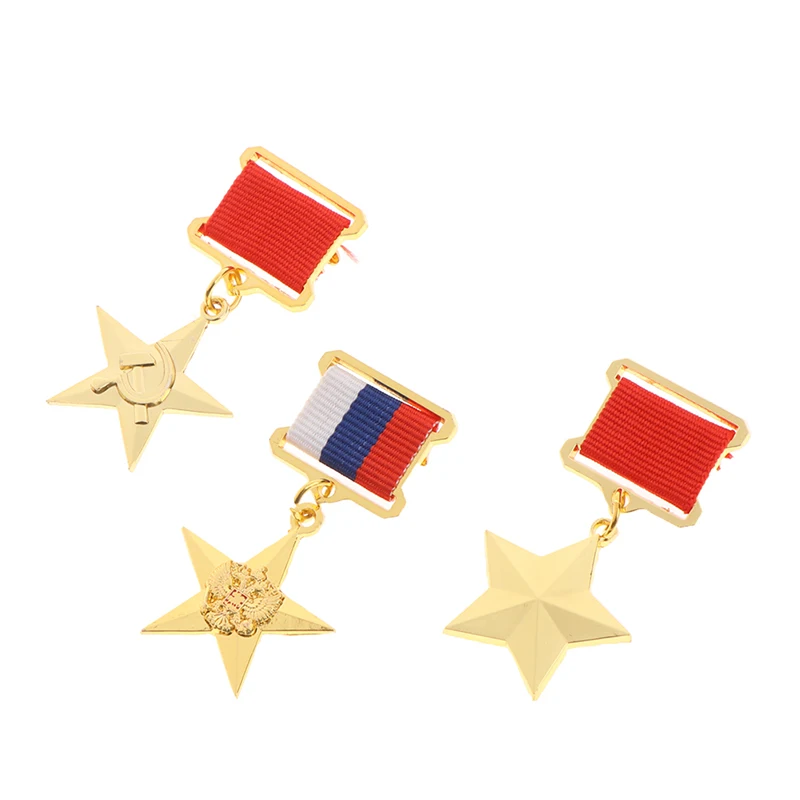 دبابيس معدنية طية صدر السترة من الاتحاد السوفياتي السوفياتي السوفياتي ، 1 غرفة #2