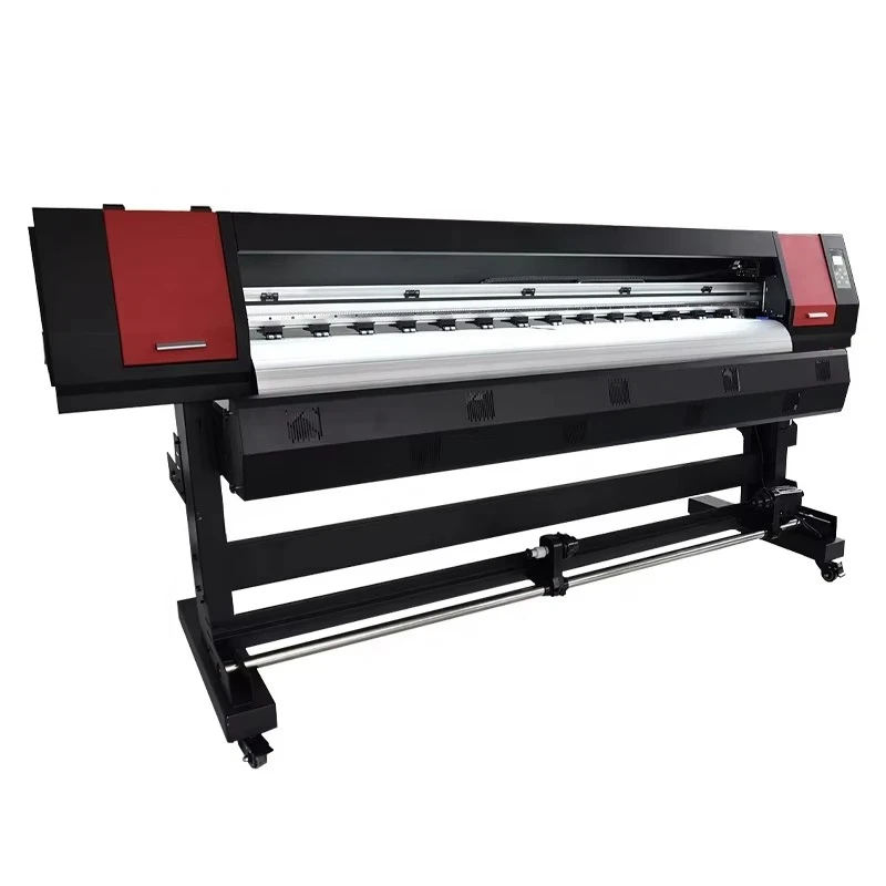 High Quality 1.8m 6ft Large Format Photo Canvas Sticker Resolution Print XP600 I3200 Eco Solvent Printer Printing Shop