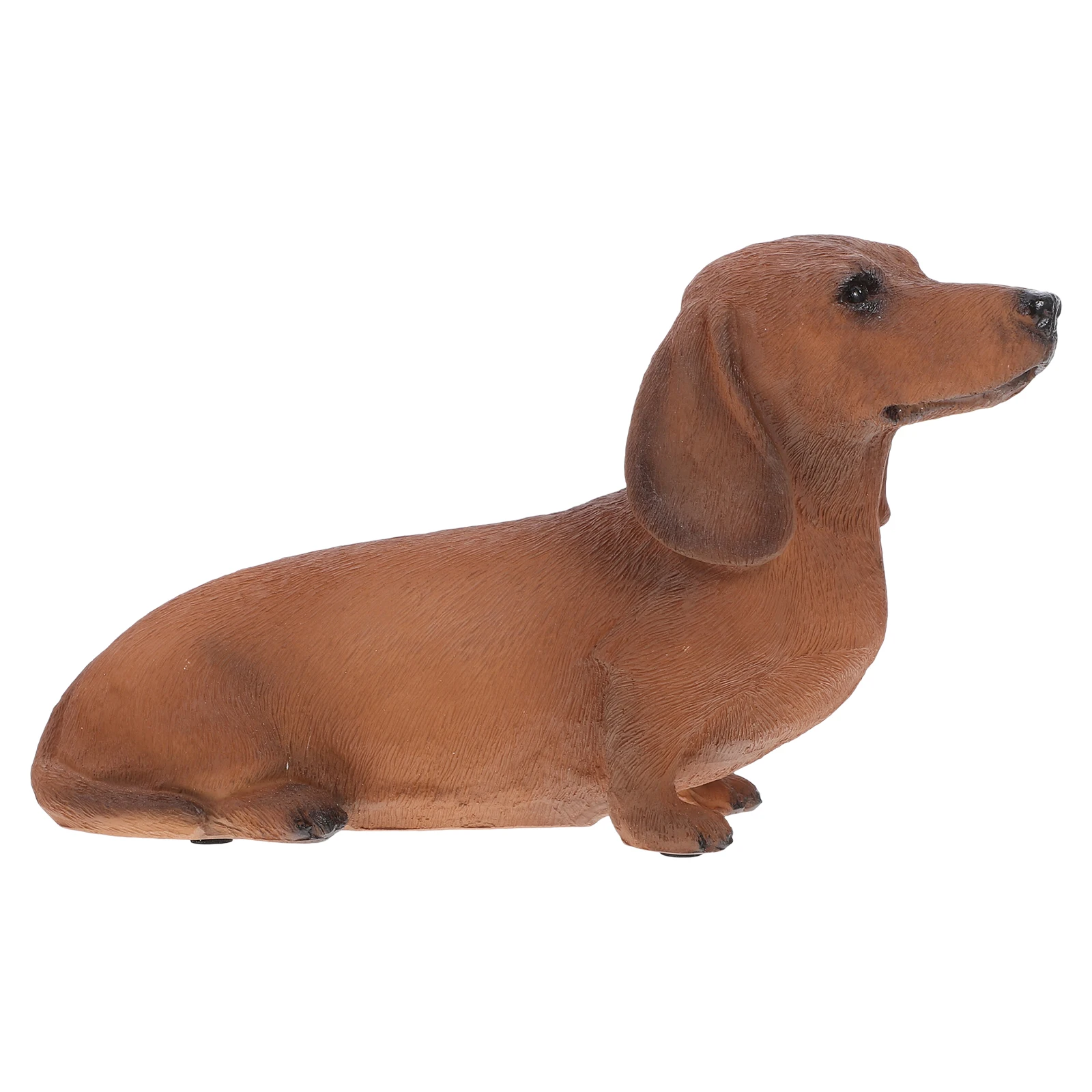 

Realistic Resin Dog Ornament Lifelike Simulation Puppy Statue For Home Office Bedroom Shelf Decoration Dog Figure Animal Fake