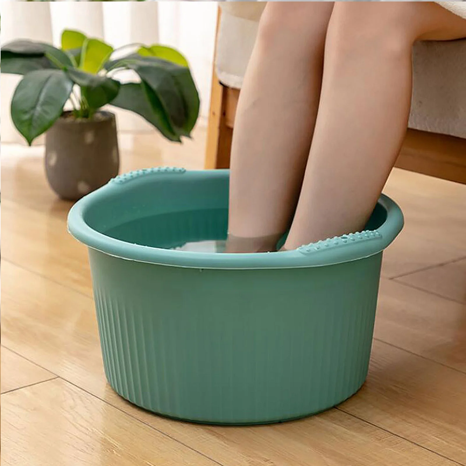 تمرغ حوض الاستحمام الإبداعية حوض الاستحمام المنزل استخدام تدليك برميل الماء الساخن غسل القدم دلو دائم مادة البولي بروبيلين أداة العناية بالقدم