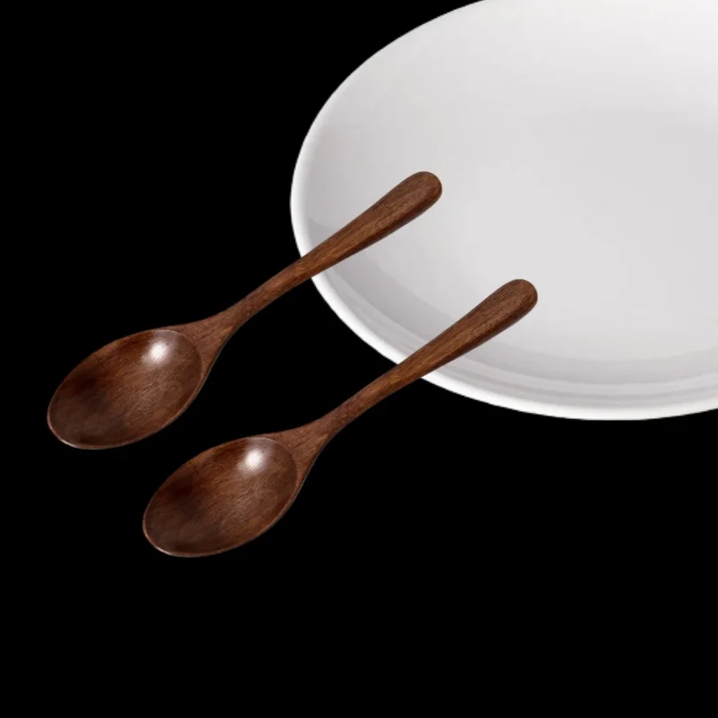 

Wooden Spoon Bamboo Kitchen Cooking Utensil Tool For Soup Teaspoon Catering wooden spoons spoon