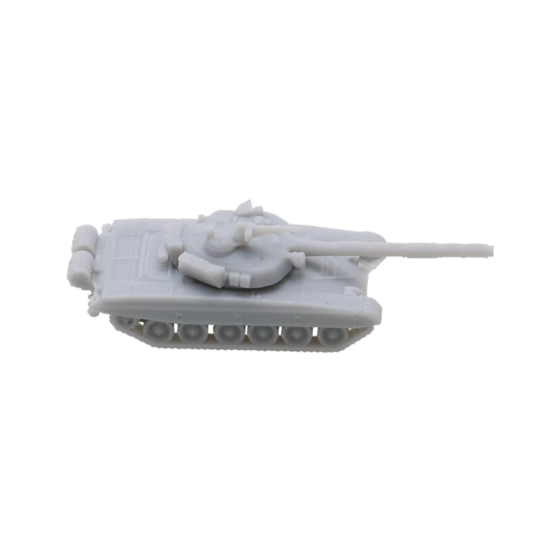 10PCS Length 4mm/15mm/30mm 1/2000 1/700 1/350 Scale Model Tank T-72B Main Battle Tanks for DIY Hobby Toys Display