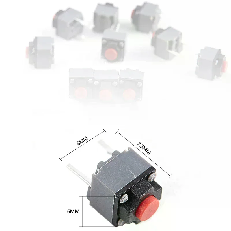 10Pcs Kailh Mute Button 6*6*7.3 Silent Switch Wireless Mouse Button Micro Switch