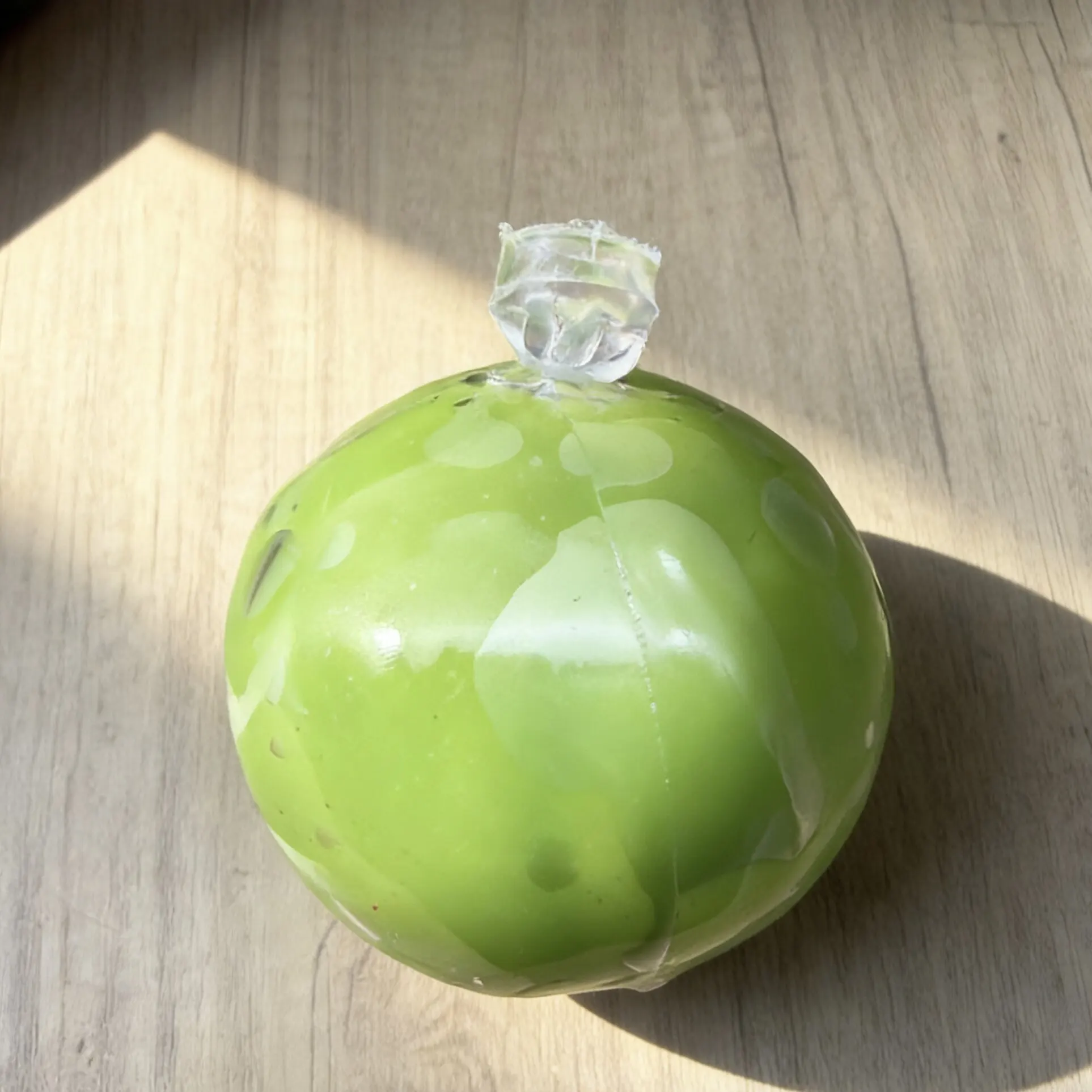 Minze-Schokoladen-Knusper-Wachsball Quietschspielzeug mit Knirschgeräusch, Wiederverwendbares Handgemachtes Stressabbau-Spielzeug mit Aufbewahrungsbox als Geschenk – Detail 4