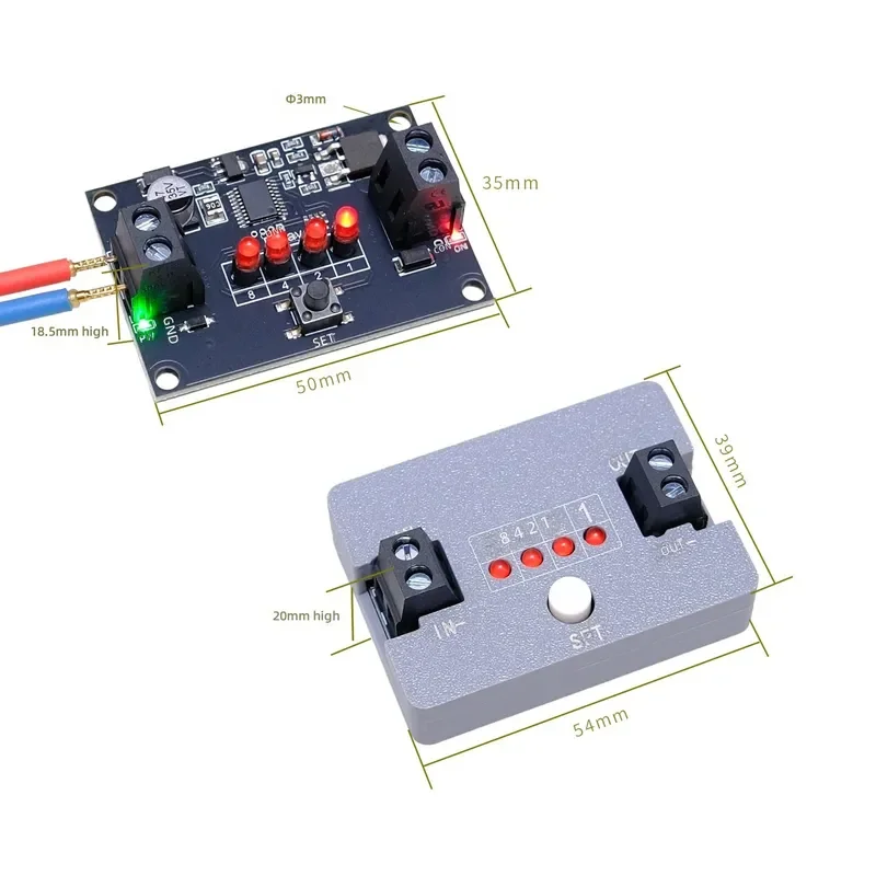 for Vibration Sensing Switch Module High Sensitivity Detection Sensor with Output Voltage Delay Closed Function