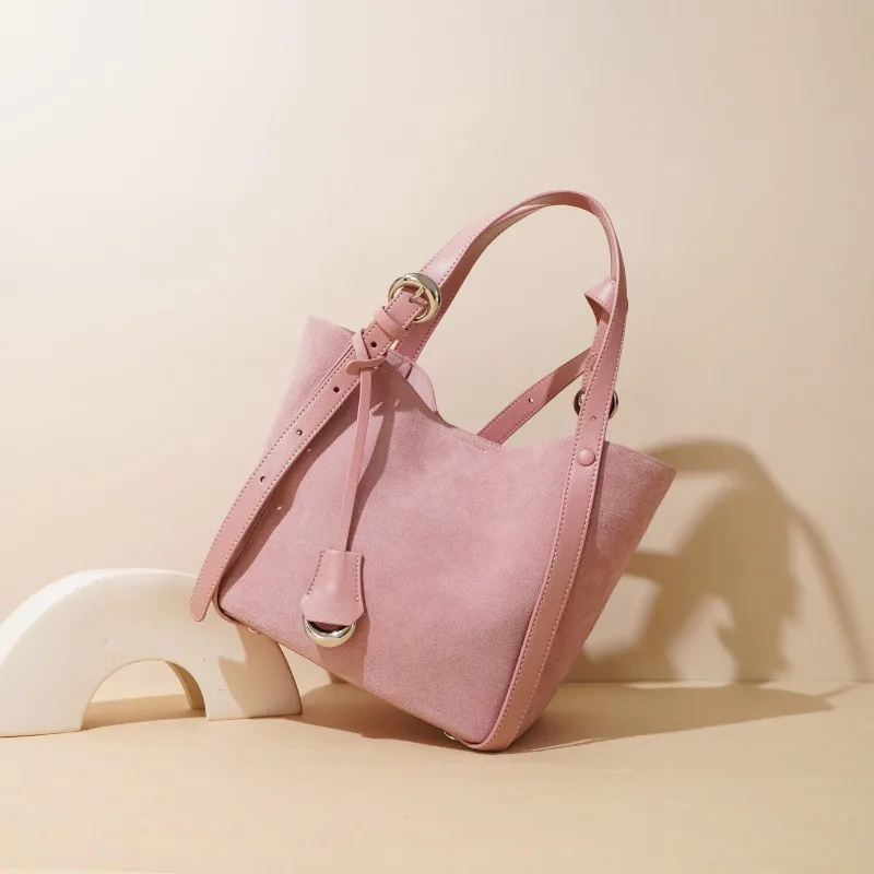 Home Outdoor Dual Use Leather Diaper Bag High End Paris Classic Vintage Craft Casual Crossbody Tote Bag Multi Purpose Mommy