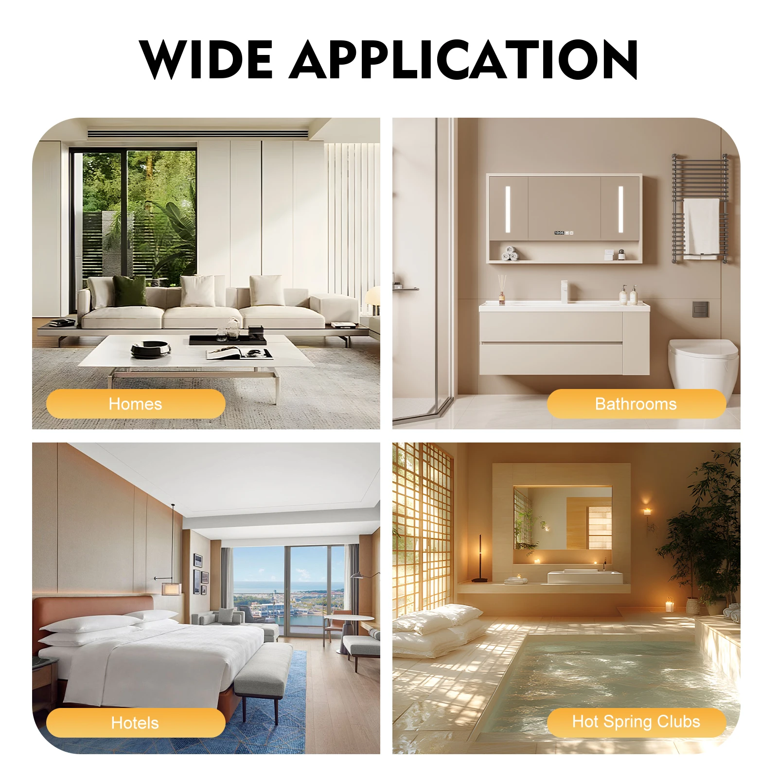 Badezimmer-Duscharmatur-Set Regenduschsystem mit Ablage für Zuhause und Hotel, 2 Wasserauslassmodi, Höhenverstellbar – Detail 2