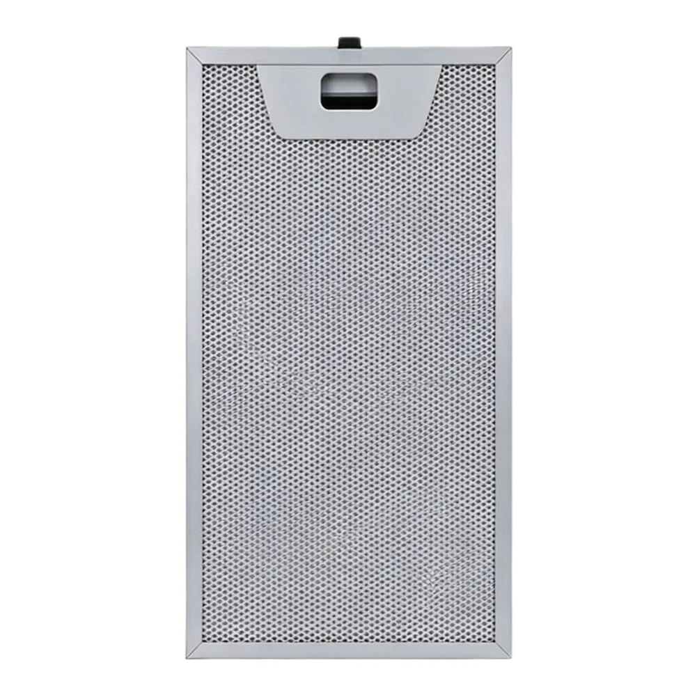 Home Cooking Range Hood Filter Exhaust Cartridge Three Piece Grease Filter Set Grease Filter Metal Mesh Design Easy Installation