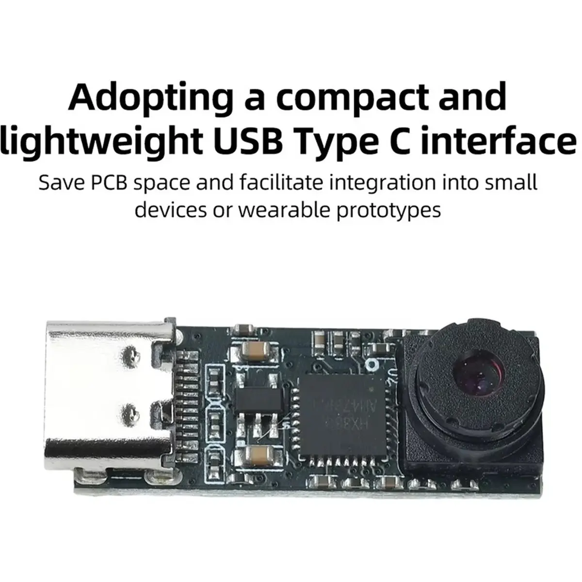 USB Type-C Camera Module for - Development Board 720P 65° FOV 1280x720 1MP Cam Module for ESP32S3 Win 10 11