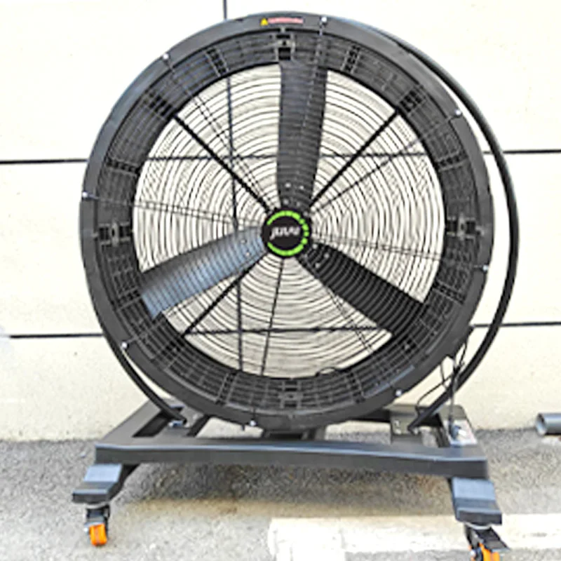 JULAI 0.9m Oscillating Large Industrial Movable Standing Fan Factory Cooling Fan