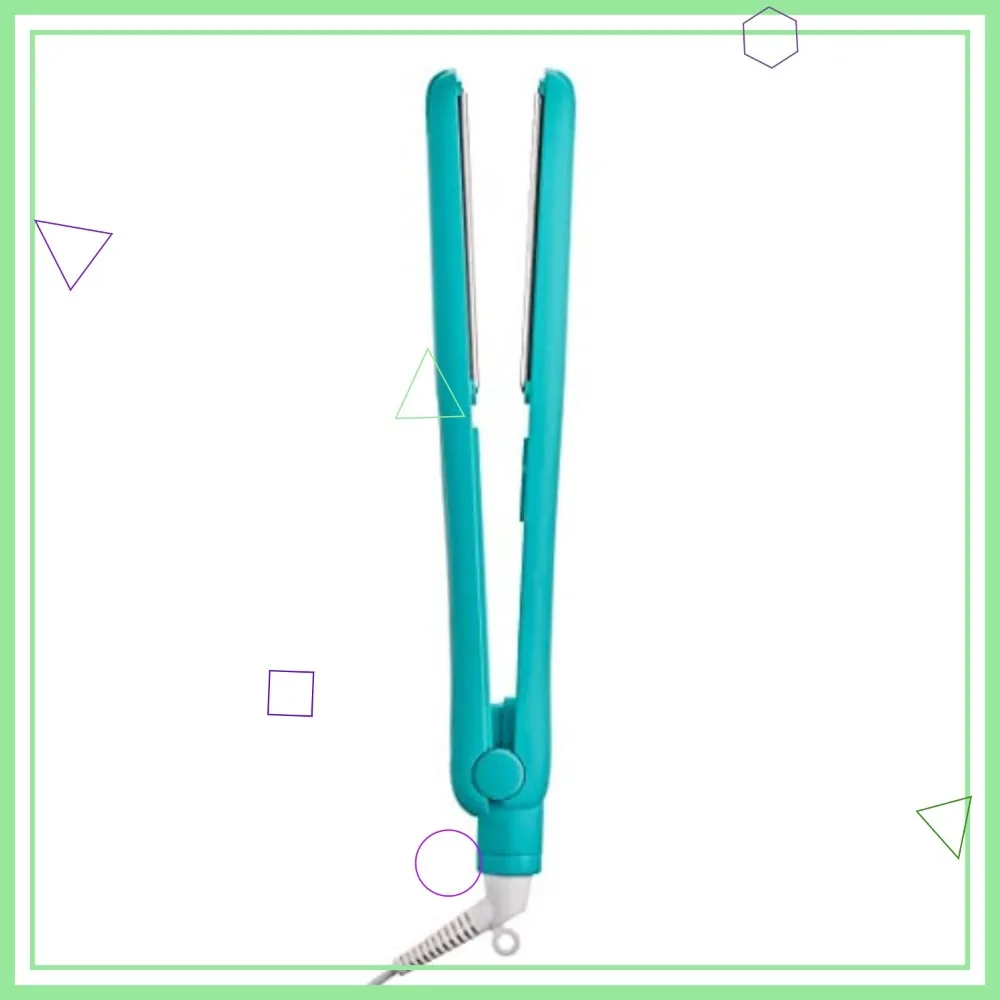 

Titanium Flat Iron with Extra-Long Plates, Fast Heating, Digital Temp Control up to 450°F