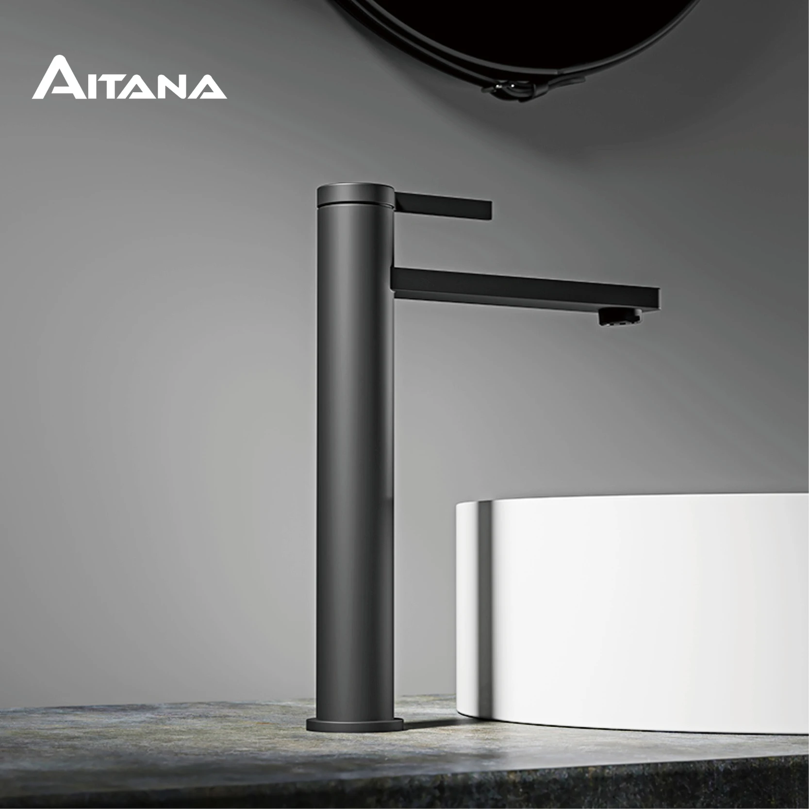 Champagne Ouro Banheiro Torneira de Bronze Design Simples Único Furo Único Punho Frio e Quente Duplo Controle da Bacia Dourada