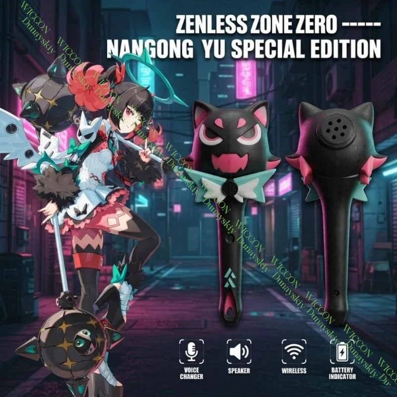 

Angels of Delusion Nangong Yu Cosplay Prop Zenless Zone Zero Black Cat Octopus Mascot Ornament for Game Themed Role Play