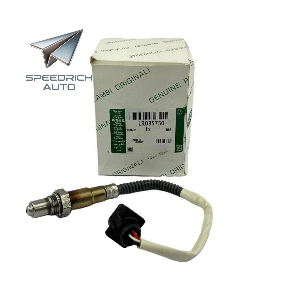 

LR035750 JDE31647 Датчик кислорода для Land Rover Discovery 4/5 2010-2016 2017 Range Rover Sport 2014 Range Rover 2013