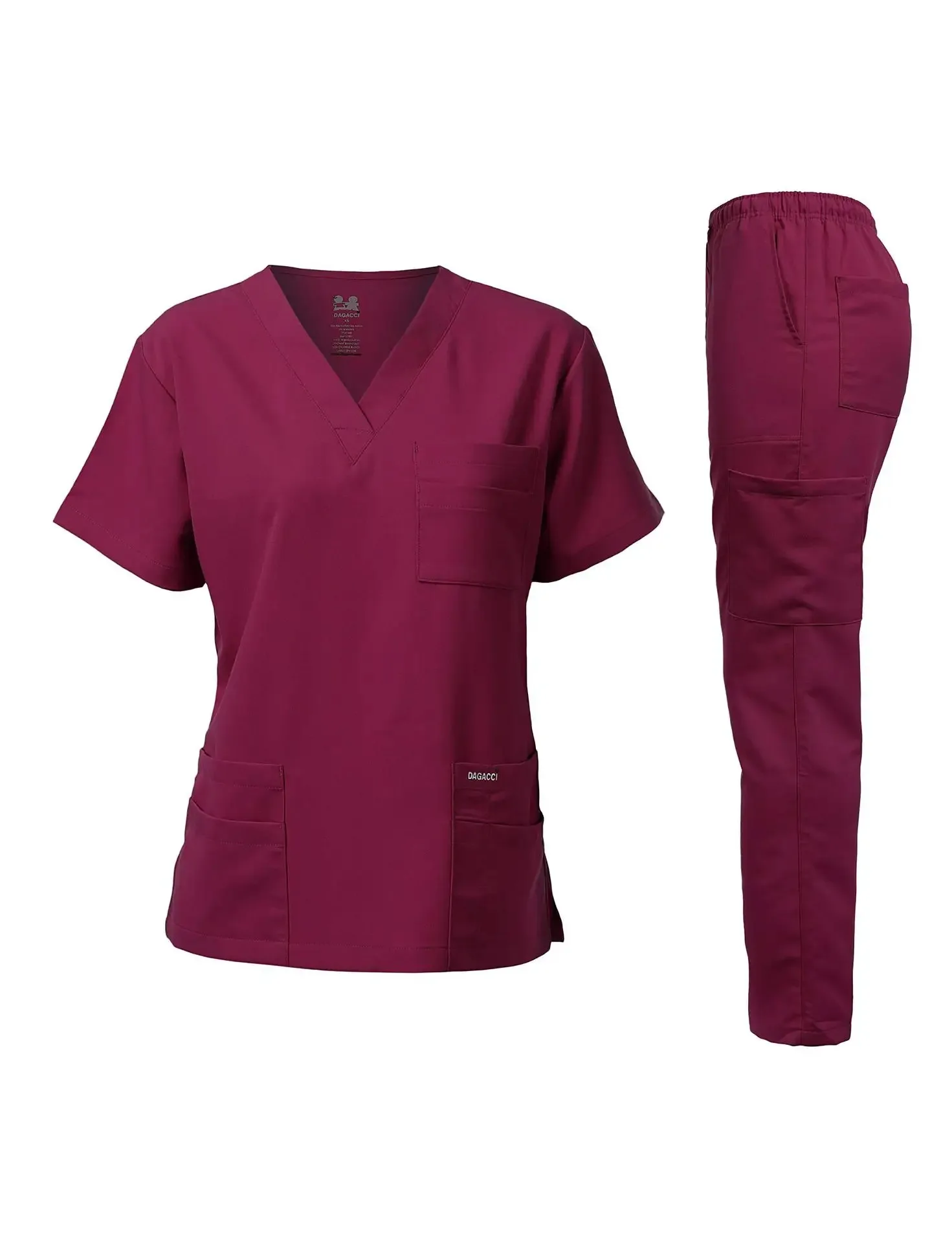 

Beauty Salon Uniform Scrub Suit Uniformes Tshirts Short Sleeve Dhypocrate Medical Work Clothes Nurse Blouses