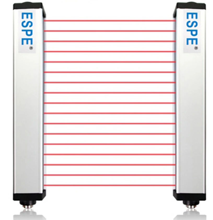 

RS485 communication Modbus protocol spraying detection measuring light curtain length measurement sensor