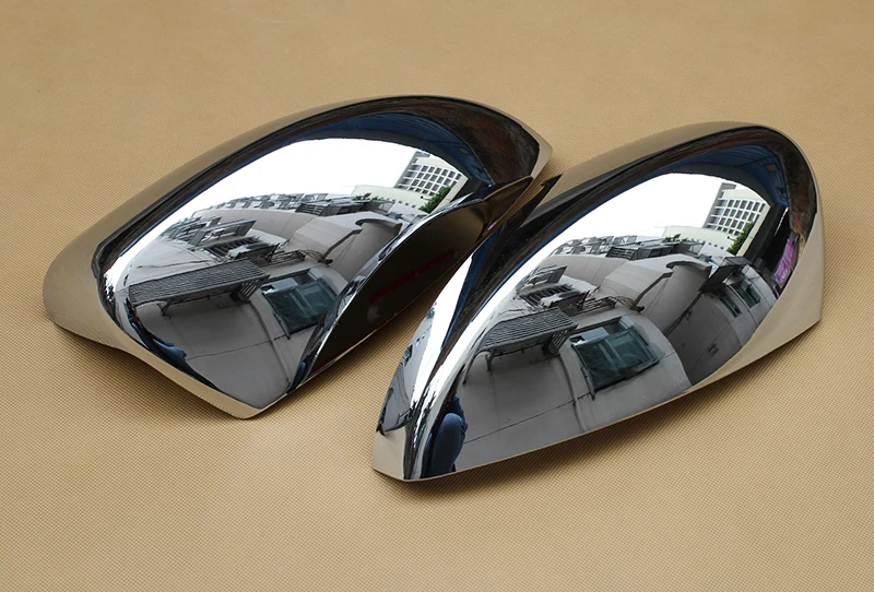 For Ford Kuga Escape 2013-2019 Chrome Side Rearview Mirror Cover Protective Cap Accessories view 3