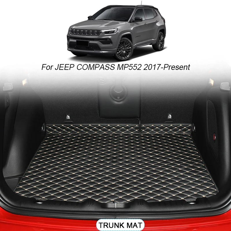 

For JEEP Compass MP552 2017-2025Custom Car Trunk Main Mat Waterproof Anti Scratch Non-slip Protect Cover Internal Auto Accessory