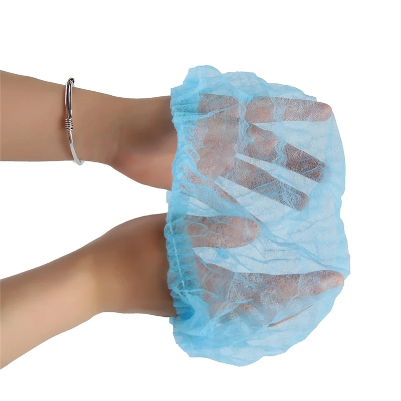 100 قطعة قبعات شبكية للشعر للاستعمال مرة واحدة قبعة معقمة لشم الحاجب لوازم الوشم ملحقات الوشم تجميل دائم