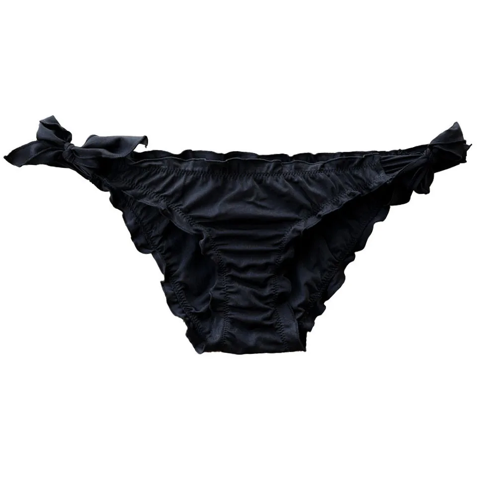 Mixed Bikini Bottoms New Swimsuit Women Bikinis Bottom Vintage Swimwear Bow Brand Biquini Bikiny Sexy secret Swim Suit