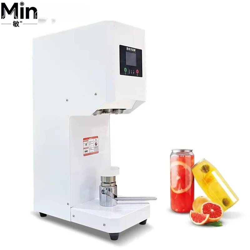 CE Approved Handheld Manual Can Sealer Sealing Machine for Beer Soda Boba Pop Coffee Tin Pet Can Closing