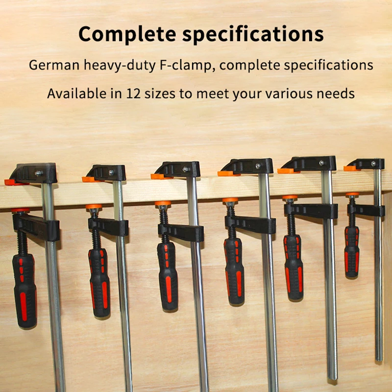 Heavy Duty F Clamp Quick Grip Bar Clamp งานไม้โลหะ Fixing Clamp เครื่องมือ สําหรับงานไม้เครื่องมือ