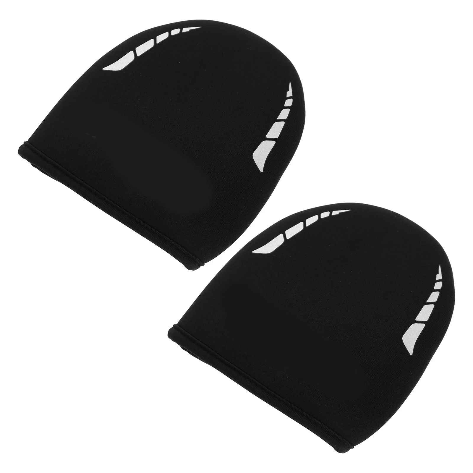 1 Pair Cycling Shoe Covers Windproof Waterproof Bike Toe Winter Cycling Shoe Covers Protectors Winter Riding Sbr Fabric