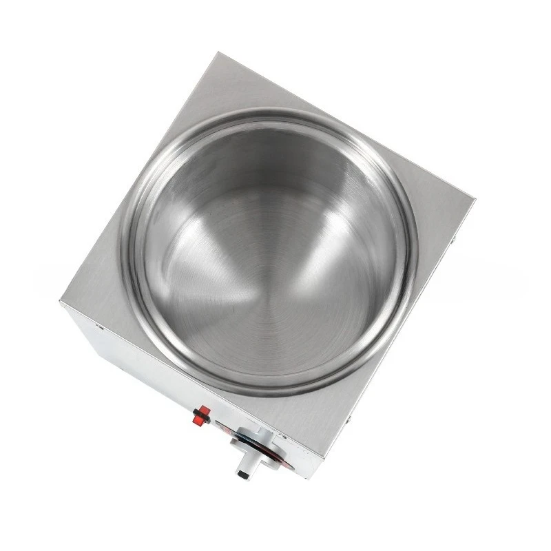 Electric cheese cheese  dispenser Double head square stainless steel electric sauce pump Cheese insulation heating distribution
