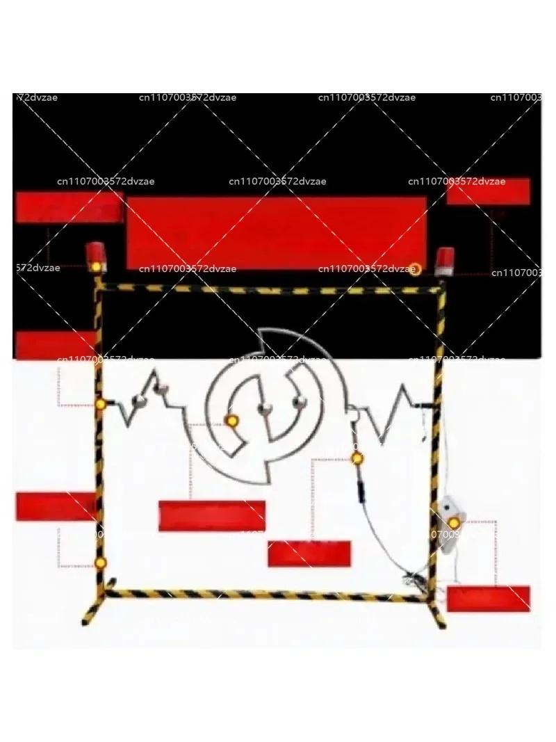 Fast Hand Speed Stick Catcher Game Props for Stall Impact Challenge