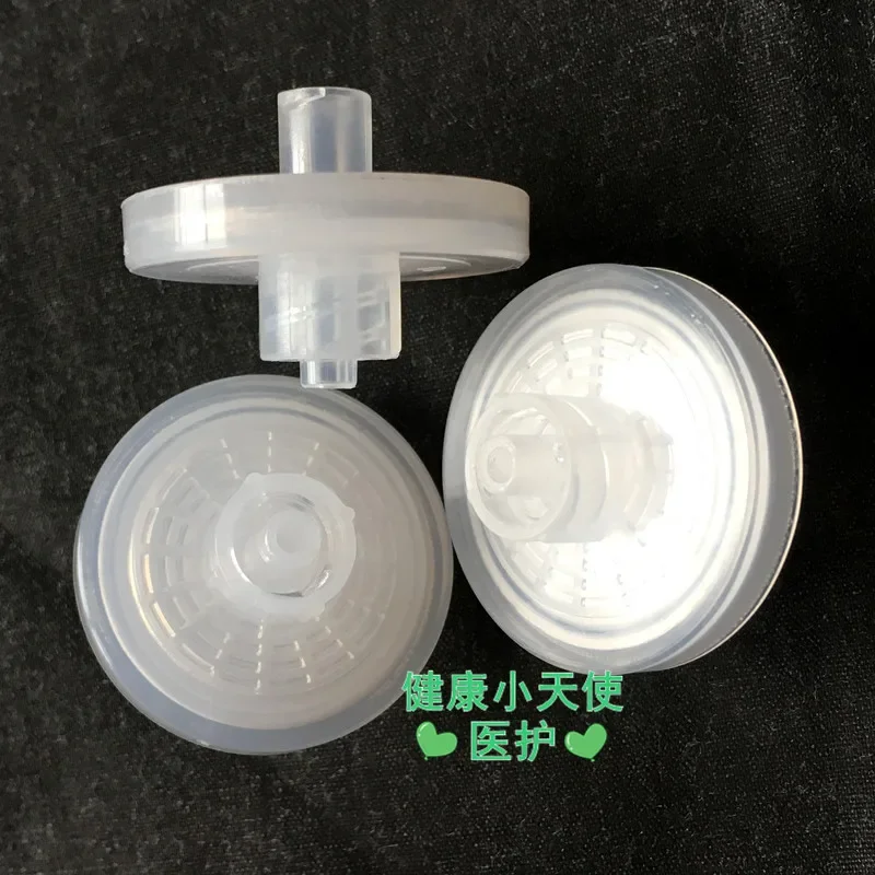 28MM Luer interface air filter gas collection sample gas air filter water blocking dust removal with Luer lock