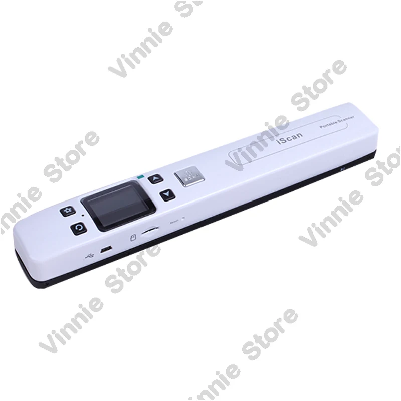 HD1050DPI Color and Mono Wifi Portable Mini Automatic Book A4 Document Scanner Build in Rechargeable Li-ion Battery