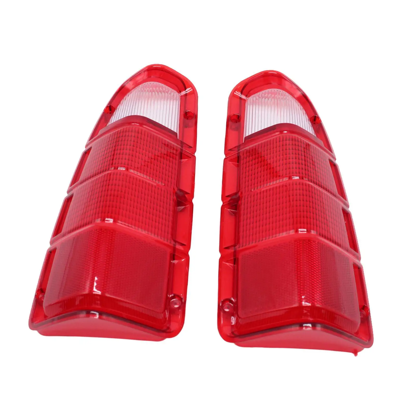 

Red Tail Light Lens Auto Assembly Sturdy Waterproof Cover for Truck Repairing Accessory 1972-1980