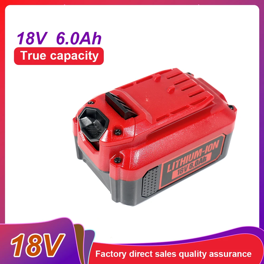 

REACELL 6000mAh 20V Battery for Craftsman V20 Battery Lithium Ion Compatible for Craftsman 20V MAX CMCB202 CMCB204 CMCB205