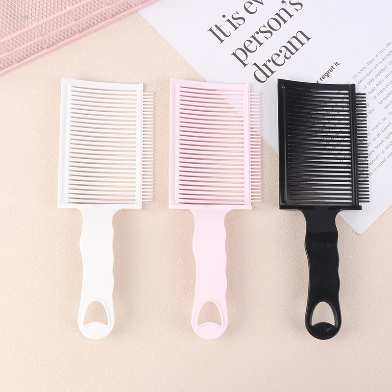 Fading Comb Professional Barber Clipper Blending Flat Top Hair Cutting Comb For Men Heat Resistant Fade Comb Salon Styling Tools