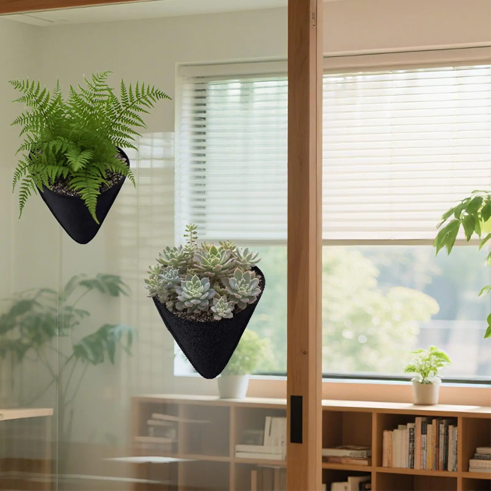 Wall Planting Bag Conical Flower Pouch Multipurpose Hangable Grow Bag For Vegetables Fruit Seedling Deck Greenhouse Gardening