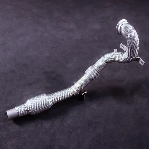 GFC is suitable for golf 7, 7.5, 8GTI, 2.0T 304 stainless steel Catted downspout, exhaust downspout with insulation