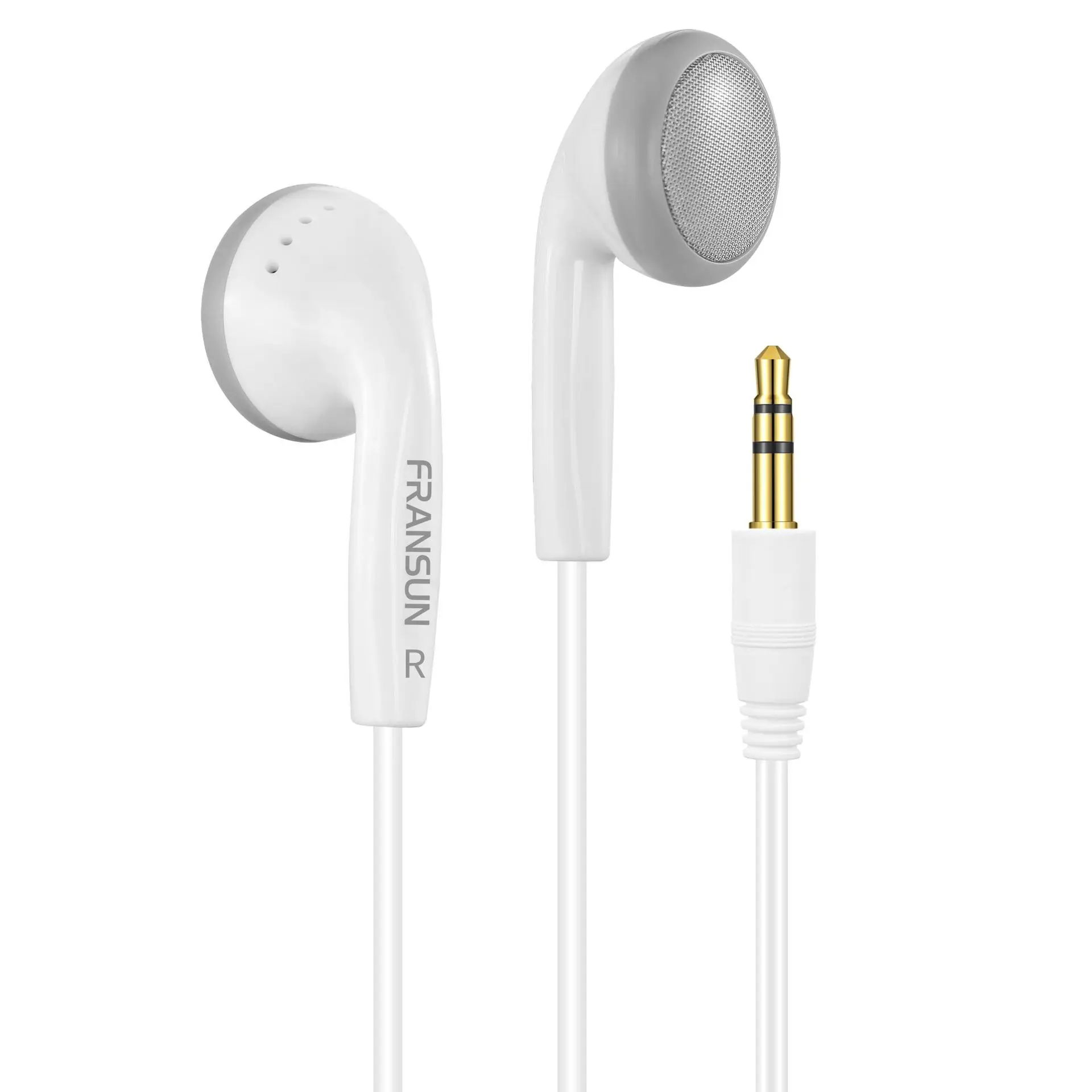 FRANSUN E10 Yuandao Earbud In Ear Earphone Dynamic Flat Head Earbud HIFI Bass Sound Quality Earphone 3.5mm Type C Earphone