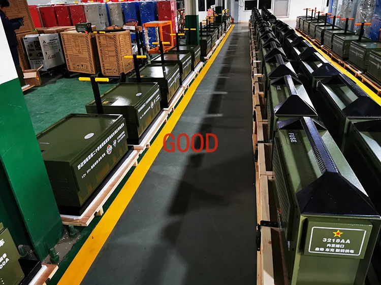 แหล่งจ่ายไฟสตาร์ทฉุกเฉิน, การฝึกเริ่มต้นฉุกเฉินในสนามแบตเตอรี่ลิเธียม