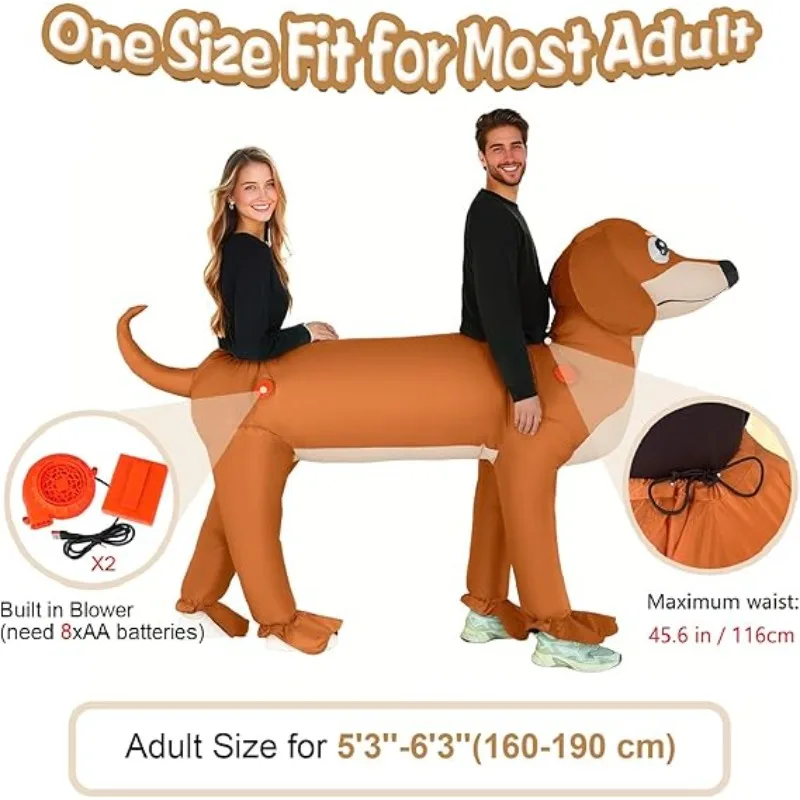 Fantasia de Cachorro Salsicha Inflável: Tudo o Que Você Precisa Saber Antes de Comprar