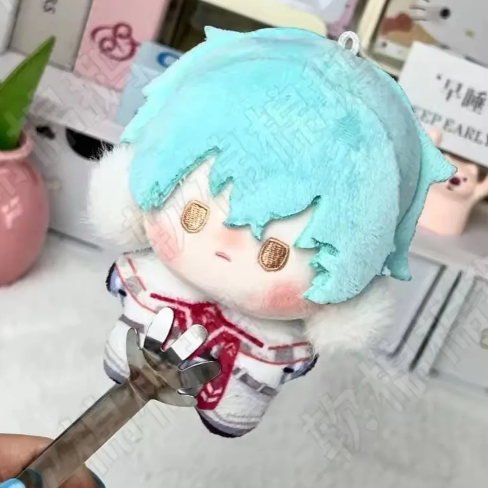 Genshin Impact Alyosha Mitya 10cm Printed Cotton Doll Anime Valeriy Noy Cartoon Nunu Body Doll Plush  Pendant Toys XMAS Gifts