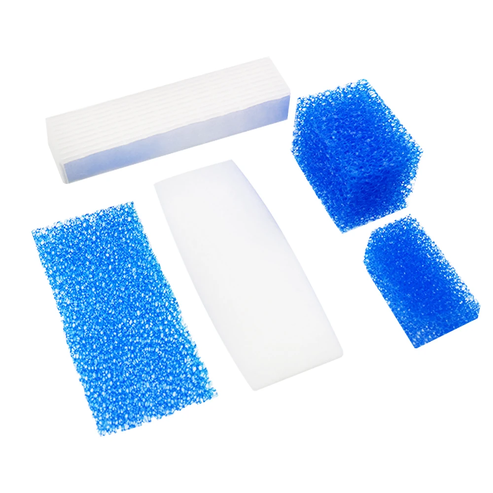 10 Buah/2Set Filter untuk Thomas Kit Genius Kembar Filter Hepa untuk Thomas 787203 Aquafilter Genius Filter Aquafilter