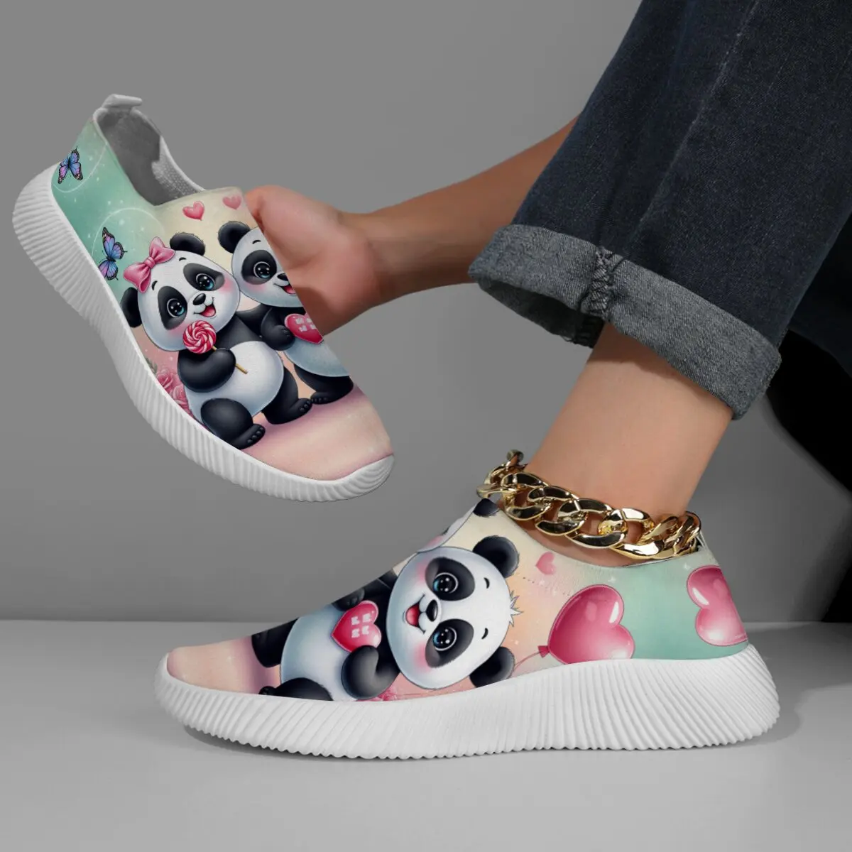 جديد أحذية رياضية النساء حذاء كاجوال موضة تنفس المشي شبكة حذاء مسطح النساء تنيس Feminino الأبيض السيدات أحذية رياضية