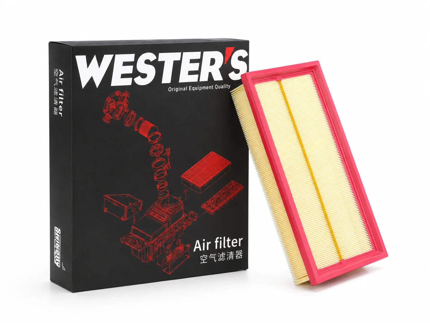 For Peugeot 2008 2013-2026 Partner 2008-2018, Rifter 2018-2026 1.2L WESTGUARD Air Filter MA9850