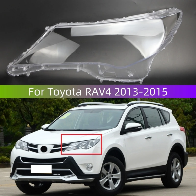 

Для Toyota RAV4 2013 2014 2015, автомобильные украшения, аксессуары, линзы для фар, замена оригинального абажура