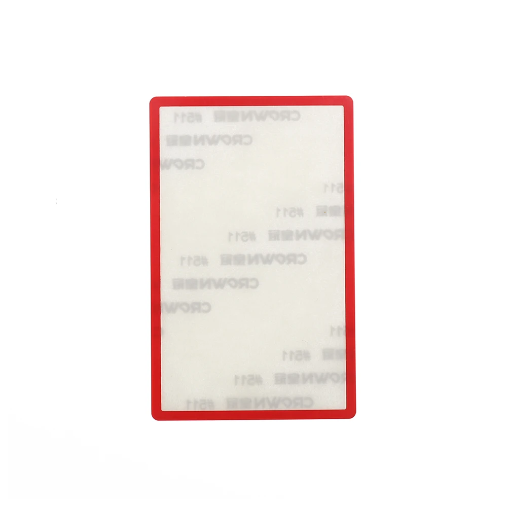 For 2DS Top LCD Screen Lens Plastic Top Mirror Outer Lens Cover Upper LCD Screen Panel