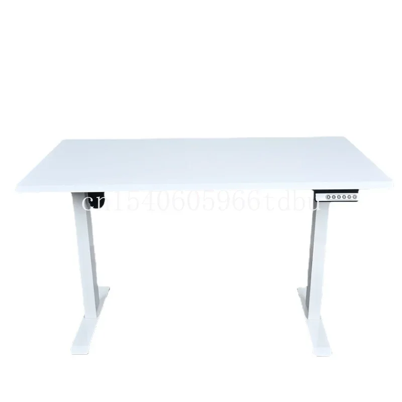 Steel Automatic Lift Stand Up Desk with Smart Keyboard  EU Single Motor Height Adjustable Electric Standing Desk Frame Two-Stage