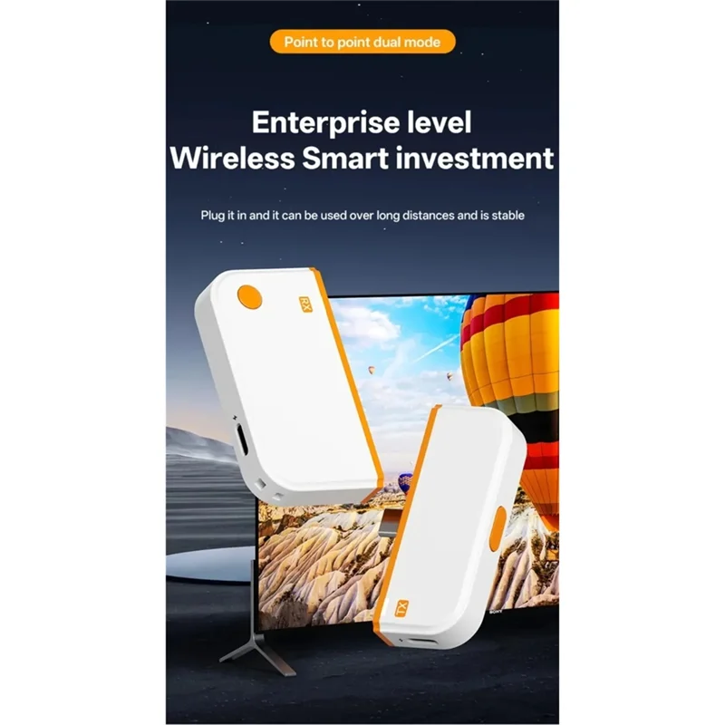 L52A--Compatible 50M Type C Wireless Video Transmitter Receiver Extender Adapter Dongle Stick For TV For PC Phone Monitor