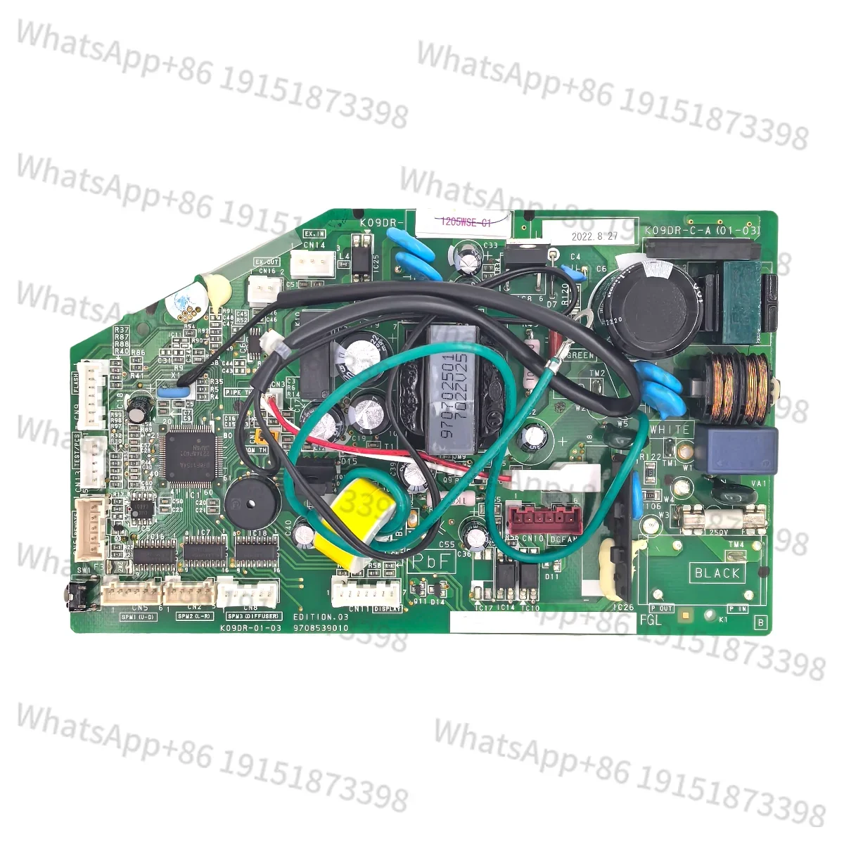 New board for Fujitsu indoor control panel PCB board K09DR-01-03 0900HSE-C1 K09DR-1206HSE-C1 9708539010 18LEC